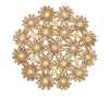 Daisy Placemat in Natural & Ivory by Kim Seybert at Fig Linens and Home