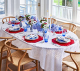 Daphne Tumbler in Blue Set of 4 by Kim Seybert | Glassware at Fig Linens and Home 4