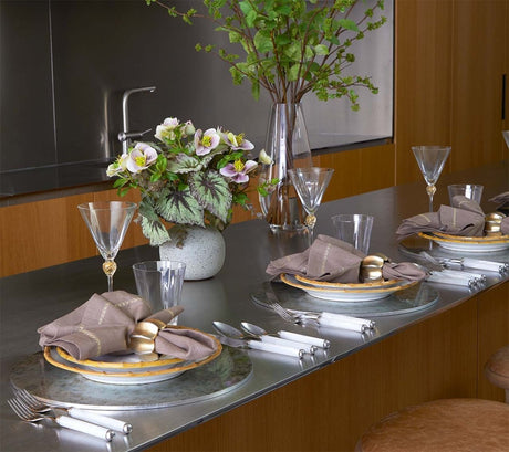 Kim Seybert Daphne Tumbler in Clear Glass | Glassware at Fig Linens and Home 2