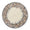 Diadem Placemat in Ivory & Blue, Set of 2 Kim Seybert at Fig Linens and Home