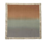 Dip Dye Napkin in Beige Taupe & Gray Set of 4 by Kim Seybert - Flat Open View