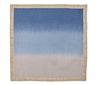 Dip Dye Napkin in Blue & Gray Set of 4 by Kim Seybert Blue/Gray 21"L x 21"W x 0.1"H Napkin - Set of 4 at FIG LINENS AND HOME 3