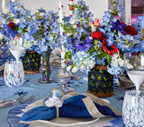 Dip Dye Napkin in Blue & White Set of 4 by Kim Seybert 5