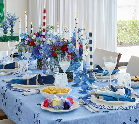 Dip Dye Napkin in Blue & White Set of 4 by Kim Seybert 6