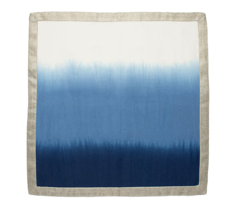 Dip Dye Napkin in Blue & White Set of 4 by Kim Seybert 2