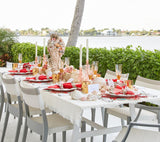 Dip Dye Napkin in Coral & Salmon Set of 4 by Kim Seybert 5