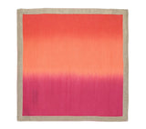 Dip Dye Napkin in Fuchsia & Orange Set of 4 by Kim Seybert 2