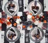 Dip Dye Napkin in Gray & Black Set of 4 by Kim Seybert Gray/Black 21"L x 21"W x 0.1"H Napkin - Set of 4 at FIG LINENS AND HOME 5