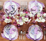 Dip Dye Napkin in Lilac & Periwinkle Set of 4 by Kim Seybert 3