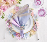 Dip Dye Napkin in Lilac & Periwinkle Set of 4 by Kim Seybert 6