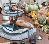 Dip Dye Napkin in Midnight & Copper Set of 4 by Kim Seybert 3