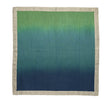 Dip Dye Napkin in Navy & Green Set of 4 by Kim Seybert Navy/Green 21"L x 21"W x 0.1"H Napkin - Set of 4 at FIG LINENS AND HOME 2