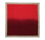 Dip Dye Napkin in Red & Burgundy Set of 4 by Kim Seybert 2
