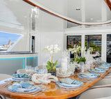 Dip Dye Napkin in Sky & Blue Set of 4 by Kim Seybert 6