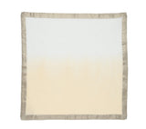 Dip Dye Napkin in White & Beige Set of 4 by Kim Seybert 4