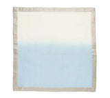 Dip Dye Napkin in White & Periwinkle Set of 4 by Kim Seybert 2