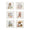 Diva Pets Cocktail Napkins Set of 6 in a Gift Box by Kim Seybert at Fig Linens and Home - 2