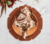 Divot Brown Placemat Detail 2 | Kim Seybert at Fig Linens and Home