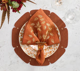 Divot Brown Placemat Detail 5 | Kim Seybert at Fig Linens and Home