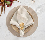 Divot Gray Placemat Detail 5 | Kim Seybert at Fig Linens and Home