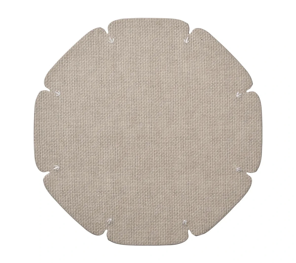 Divot Gray Placemat | Kim Seybert at Fig Linens and Home