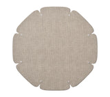 Divot Gray Placemat | Kim Seybert at Fig Linens and Home