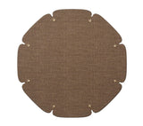 Divot Umber Placemat | Kim Seybert at Fig Linens and Home