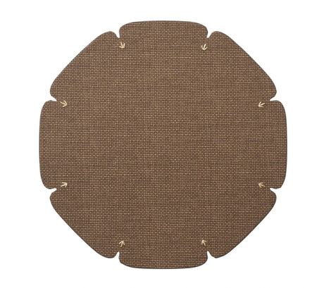 Divot Umber Placemat | Kim Seybert at Fig Linens and Home