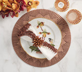 Dream Weaver Placemat in Brown, Set of 4 Kim Seybert at Fig Linens and Home 7