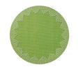 Dream Weaver Placemats in Green  | Kim Seybert Table Linens at Fig Linens and Home 1