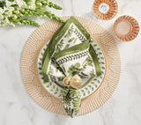 Dream Weaver Placemat in Natural & White Set of 4 by Kim Seybert NATURAL/WHITE 15"L x 15"W x 0.1"H Placemat - Set of 4 at FIG LINENS AND HOME 6