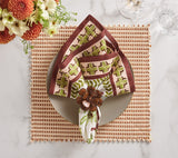 Duet Placemats in Brown & Yellow Set of 4 by Kim Seybert at Fig Linens and Home - View 22