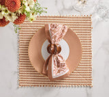 Duet Placemats in Brown & Yellow Set of 4 by Kim Seybert at Fig Linens and Home - View 20