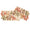 Ember Leaf Natural/Multi Table Runner | Kim Seybert at Fig Linens and Home