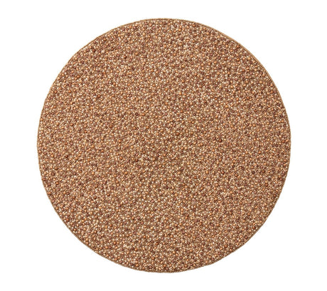 Emberfall Placemat in Natural & Brown, Set of 2 Kim Seybert at Fig Linens and Home