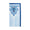 Filigree Napkin in White & Blue Set of 4 by Kim Seybert at Fig Linens and Home - Folded