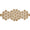 Flores Table Runner in Natural by Kim Seybert at Fig Linens and Home