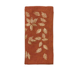 Gilded Breeze Rust/Gold Napkin | Kim Seybert at Fig Linens and Home