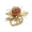 Gilded Gourd Napkin Ring in Multi, Set of 4 Kim Seybert at Fig Linens and Home