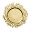 Gilded Leaves Charger in Gold by Kim Seybert at Fig Linens and Home
