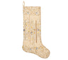 Gilded Sparkle Stocking in Gold & Crystal Kim Seybert | Christmas Stockings at Fig Linens and Home