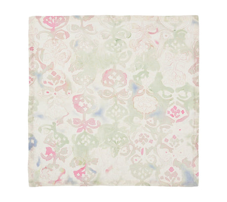 Giverny Napkin in Mint & Multi | Kim Seybert Set of 4 Cloth Napkins at Fig Linens and Home 5