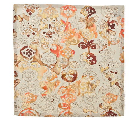 Giverny Napkin in Natural & Brown, Set of 4 Kim Seybert Natural/Brown 21"L x 21"W x 0.1"H - Set of 4 Napkins at FIG LINENS AND HOME 5