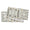 Giverny Natural/Gray Table Runner | Kim Seybert at Fig Linens and Home