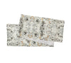 Giverny Natural/Gray Table Runner | Kim Seybert at Fig Linens and Home