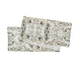 Giverny Natural/Gray Table Runner | Kim Seybert at Fig Linens and Home