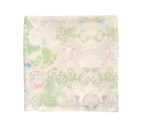 Giverny Tablecloth in Mint & Multi by Kim Seybert at Fig Linens and Home - View 4