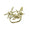 Hive Napkin Ring in Gold, Set of 4 in a Gift Box by Kim Seybert at Fig Linens and Home