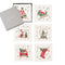 Holly Jolly Cocktail Napkin Set of 6 in a Gift Box Kim Seybert - Fig Linens and Home