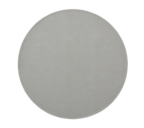 Icons Placemat in Gray & Elephant by Kim Seybert Gray/Elephant Set of 4 Placemats - 15"L x 15"W x 0.1"H at FIG LINENS AND HOME 3
